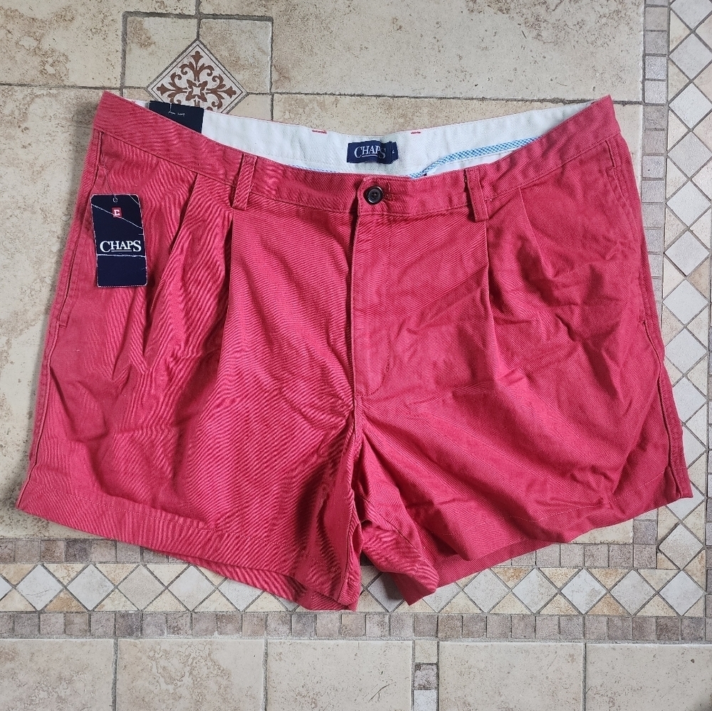 Men's Chaps Pleated Shorts